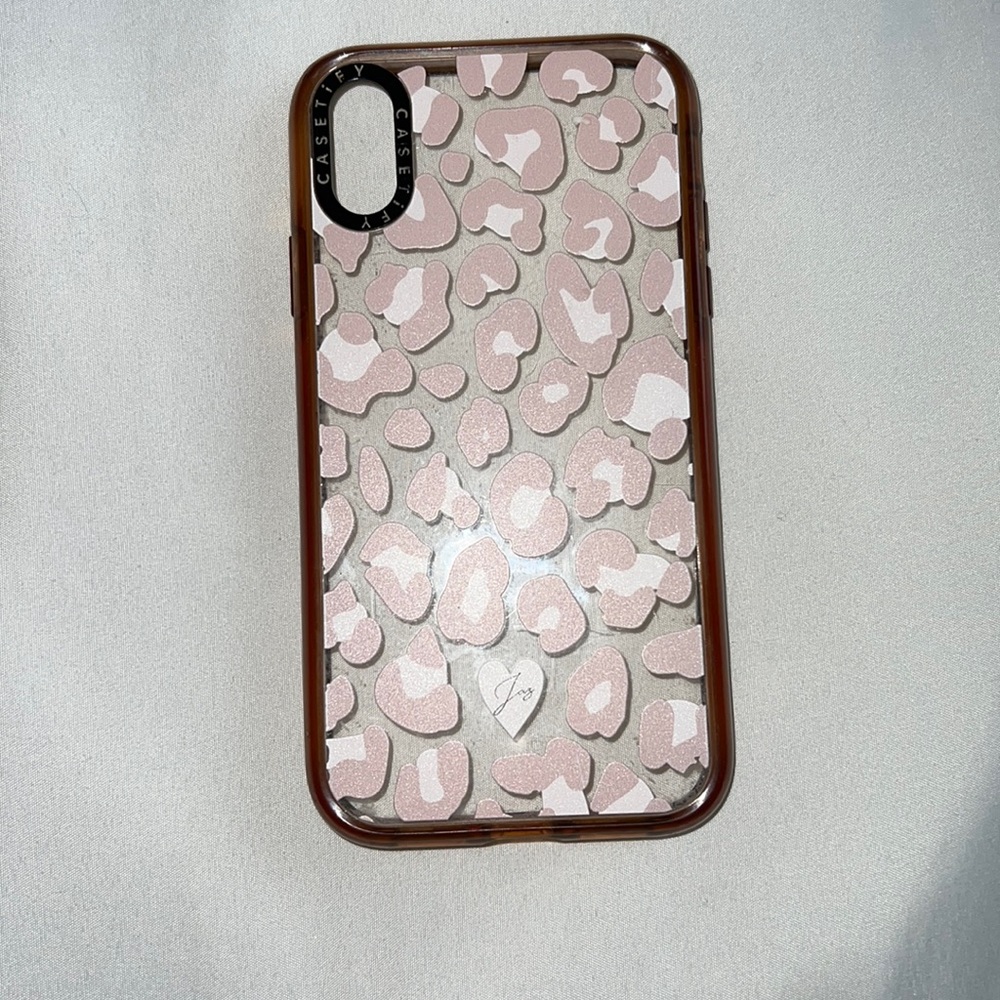 Cheetah casetify IPHONE XR case